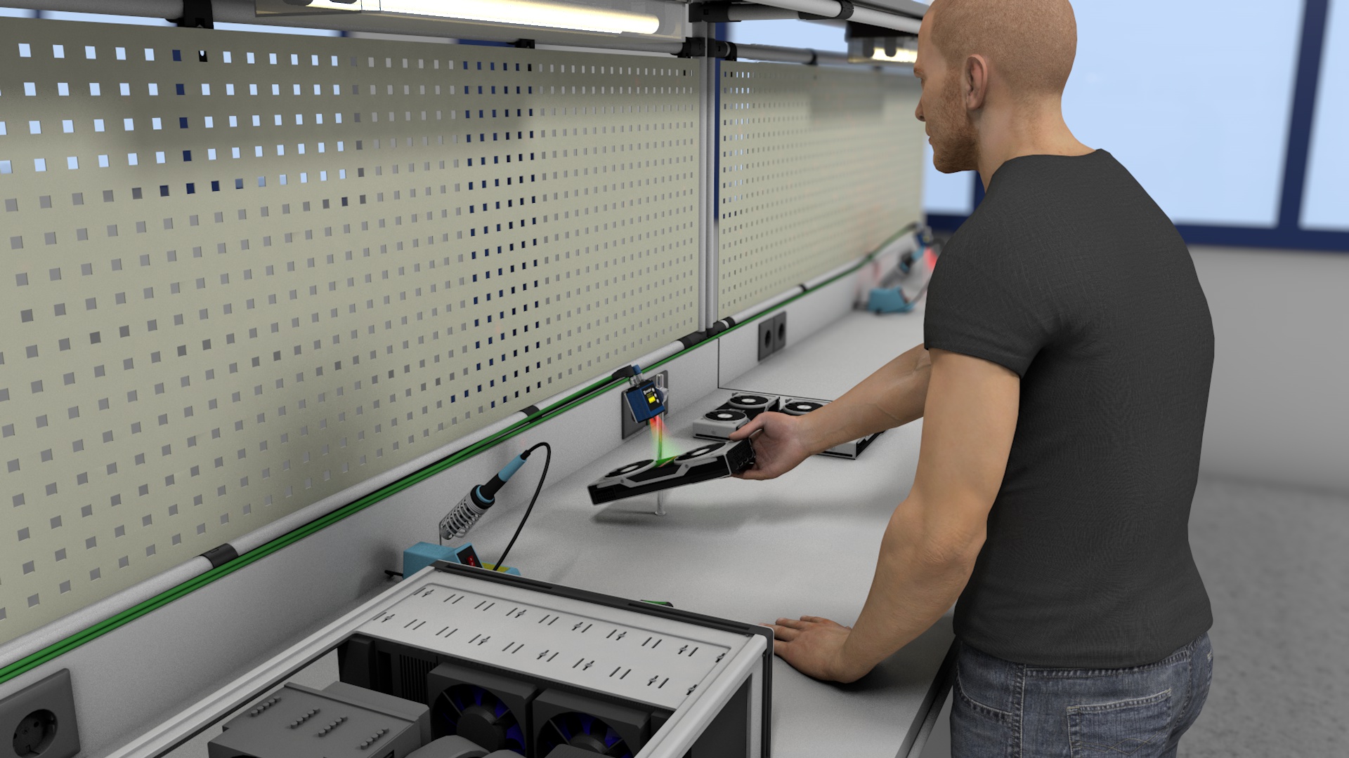 Barcode Line Scanner CCD Array BLN0L1R20 | wenglor