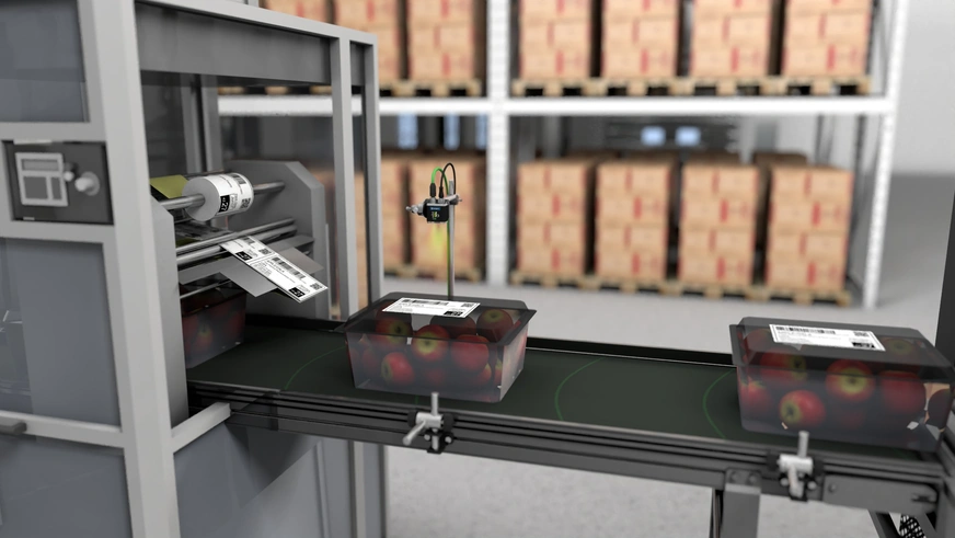 Label Reading on Packaging Using 1D/2D Code Scanners | wenglor