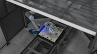 Ispezione 3D della superficie dell’alloggiamento del motore pressofuso tramite sensore 3D