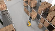 Control de salientes en almacenes de palés mediante sensores de barrera