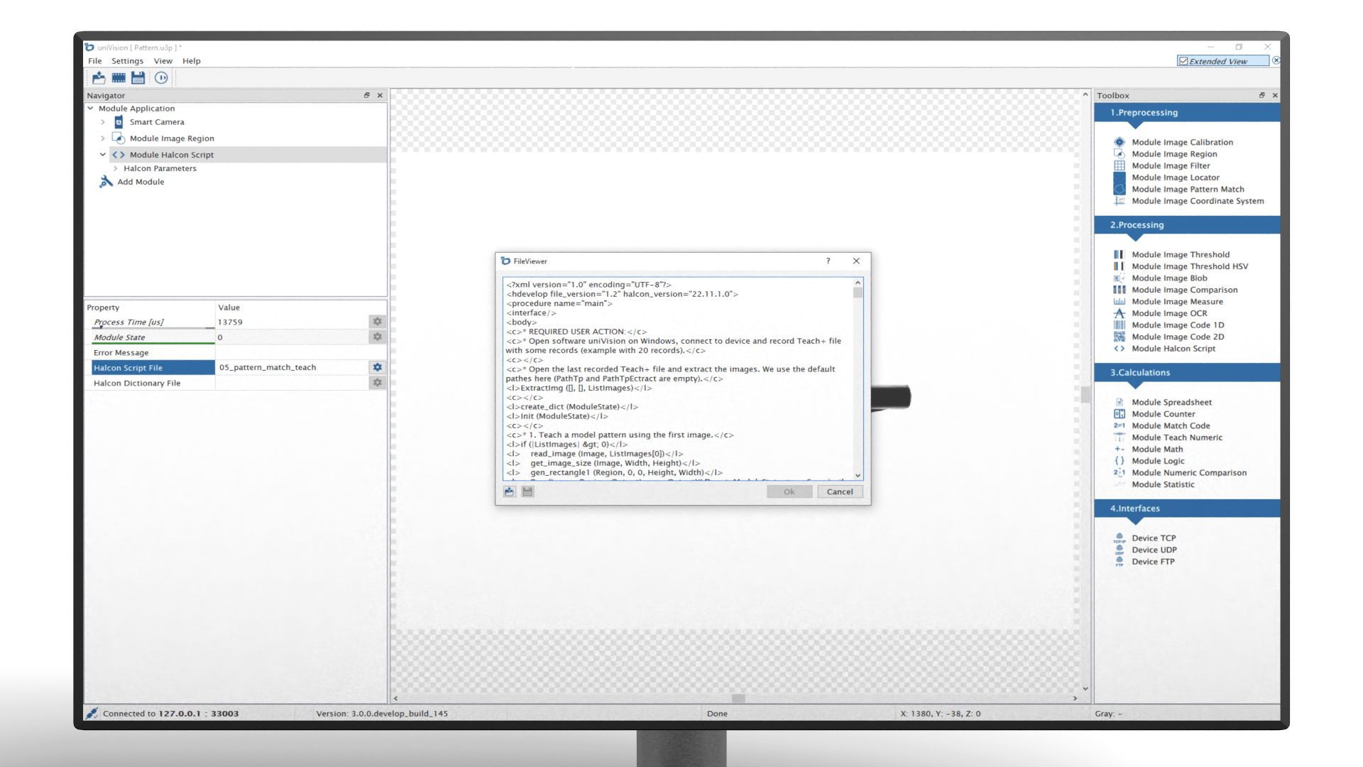 HALCON Focus Page | wenglor