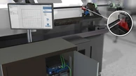 Controllo della profondità di serraggio dei collegamenti dei tubi per climatizzatori per autovetture tramite sensore di profilo 2D/3D