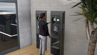 Gebindeerkennung in Getränke-Rückgabeautomaten durch Spiegelreflexschranke für transparente Objekte