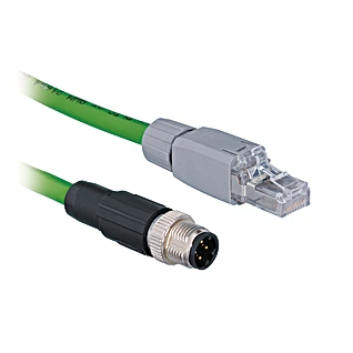 Lonlonty Cavo Ethernet da M12 a RJ45 Cat5e, codifica D, 4 poli, 1 m | Doppia schermatura SFTP da 24 AWG, impermeabile IP67, altamente flessibile. Cavo di rete industriale Lonlonty Cavo Ethernet da M12 a RJ45 Cat5e, codifica D, 4 poli, 1 m | Doppia schermatura SFTP da 24 AWG, impermeabile IP67, altamente flessibile. Cavo di rete industriale